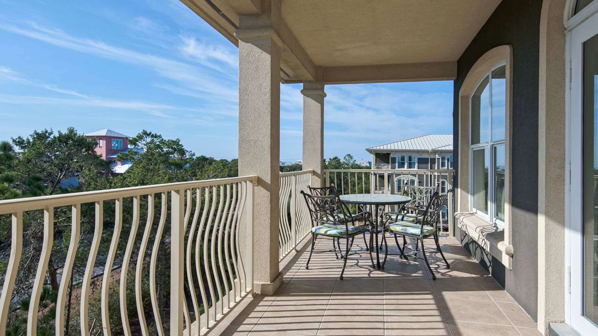 Seaview Villas A402 Balcony