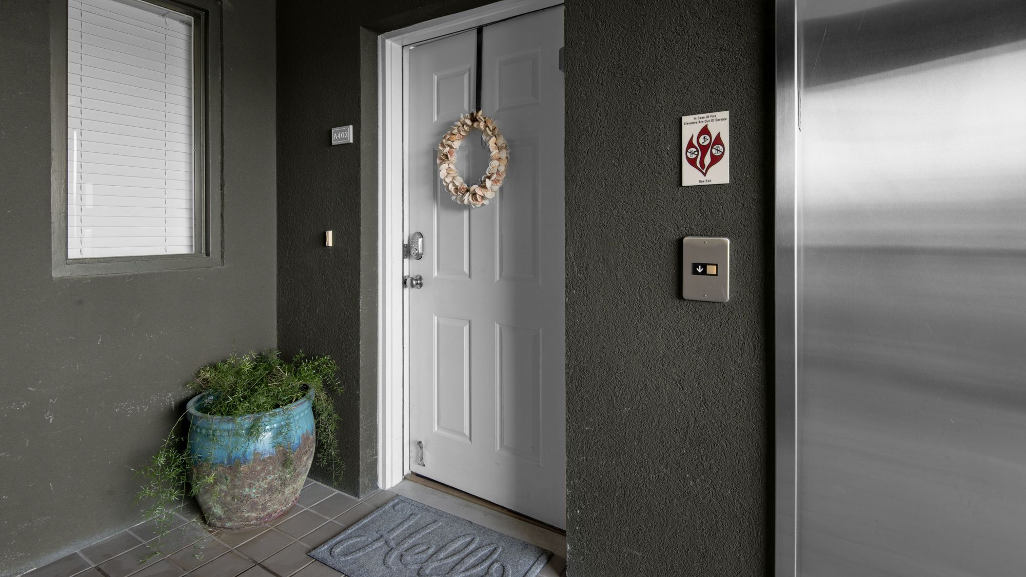 Seaview Villas A402 Entrance