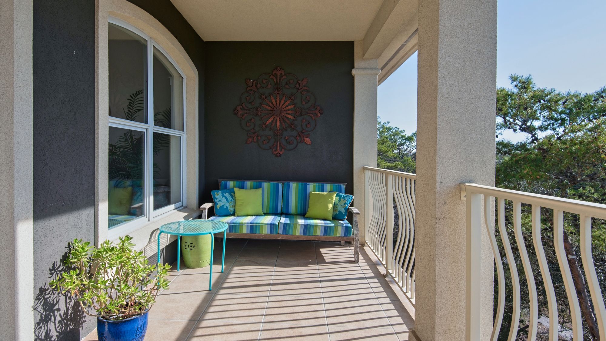 Seaview Villas A402 Balcony