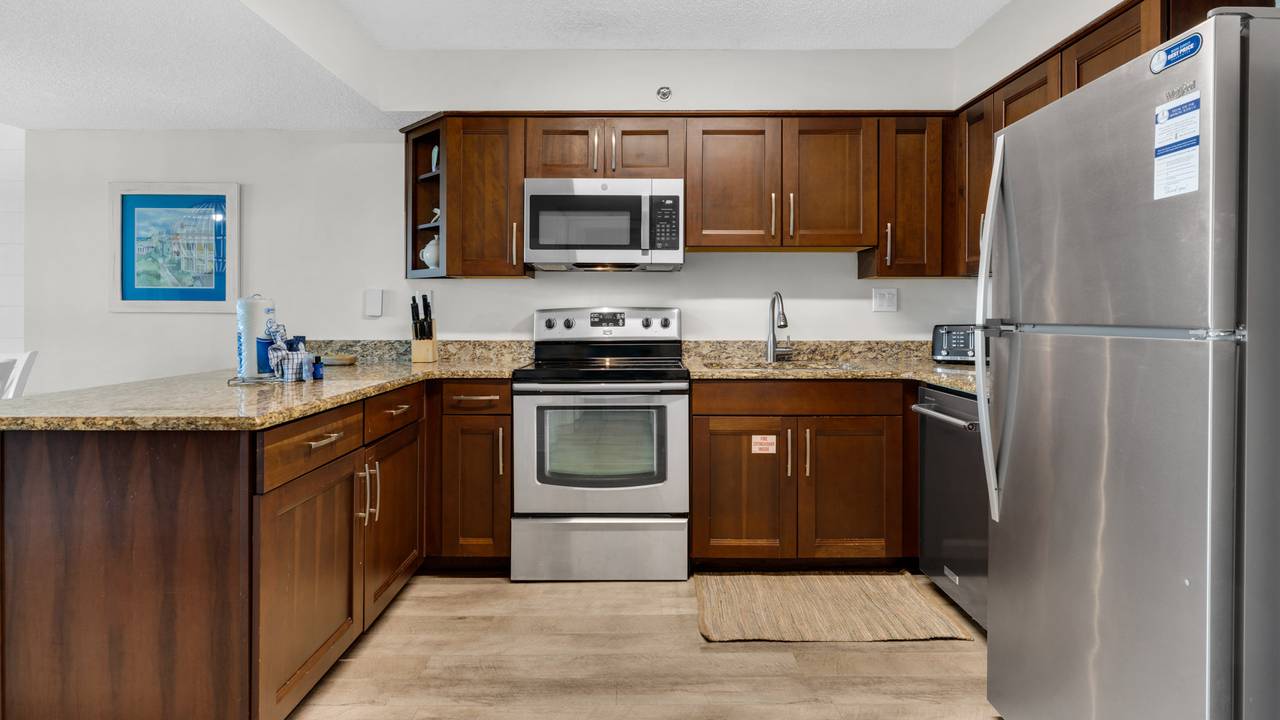 BeachCrest 103 Kitchen area BeachCrest 103 Kitchen area