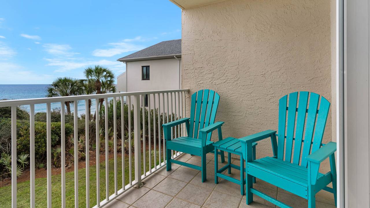 BeachCrest 206 Balcony BeachCrest 206 Balcony