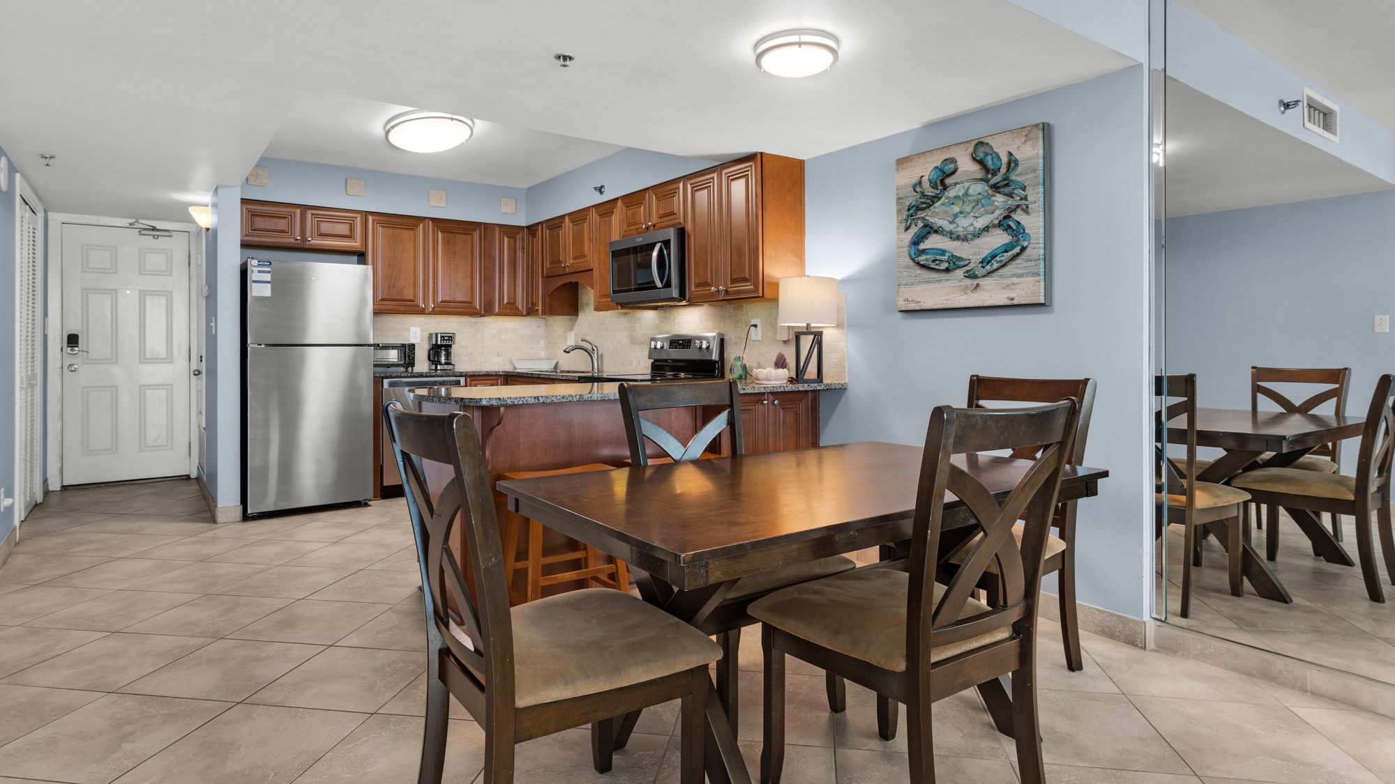 BeachCrest 206  Dining area