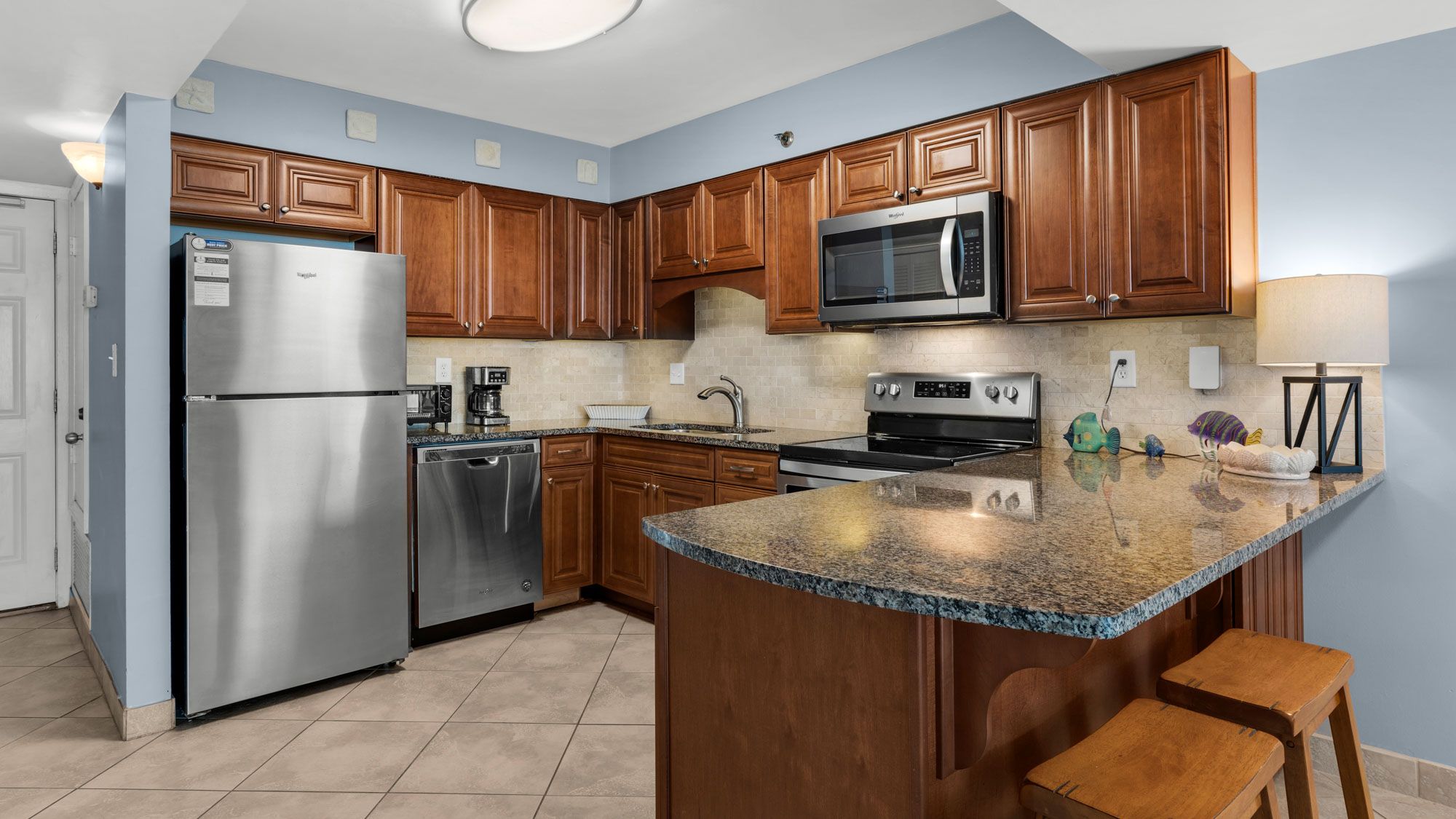 BeachCrest 206 Kitchen area