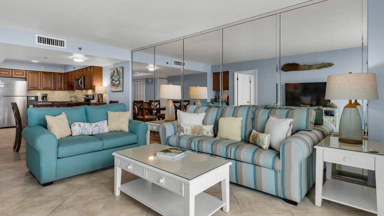 BeachCrest 206 Living area BeachCrest 206 Living area