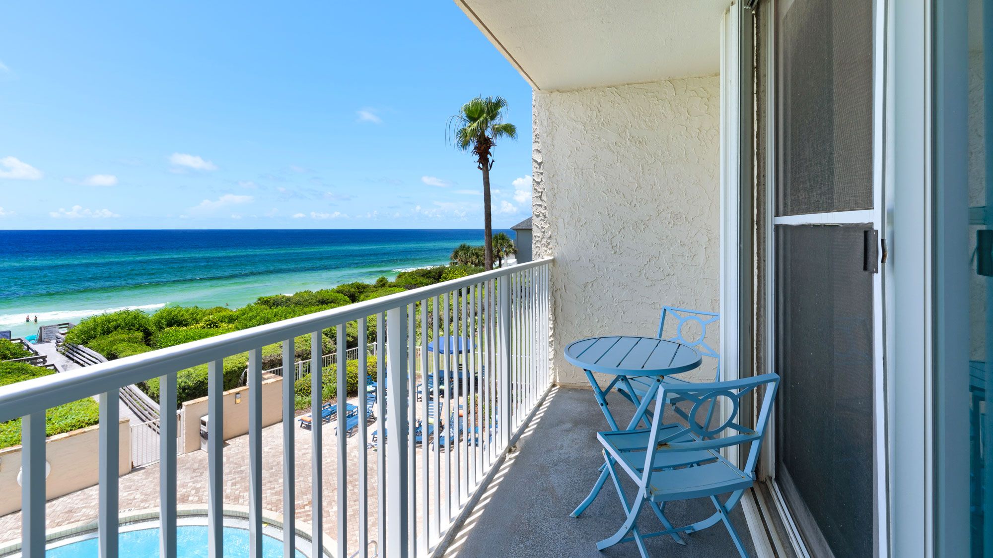 BeachCrest 301 Balcony
