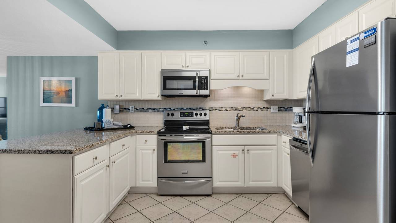 BeachCrest 301 Kitchen area BeachCrest 301 Kitchen area