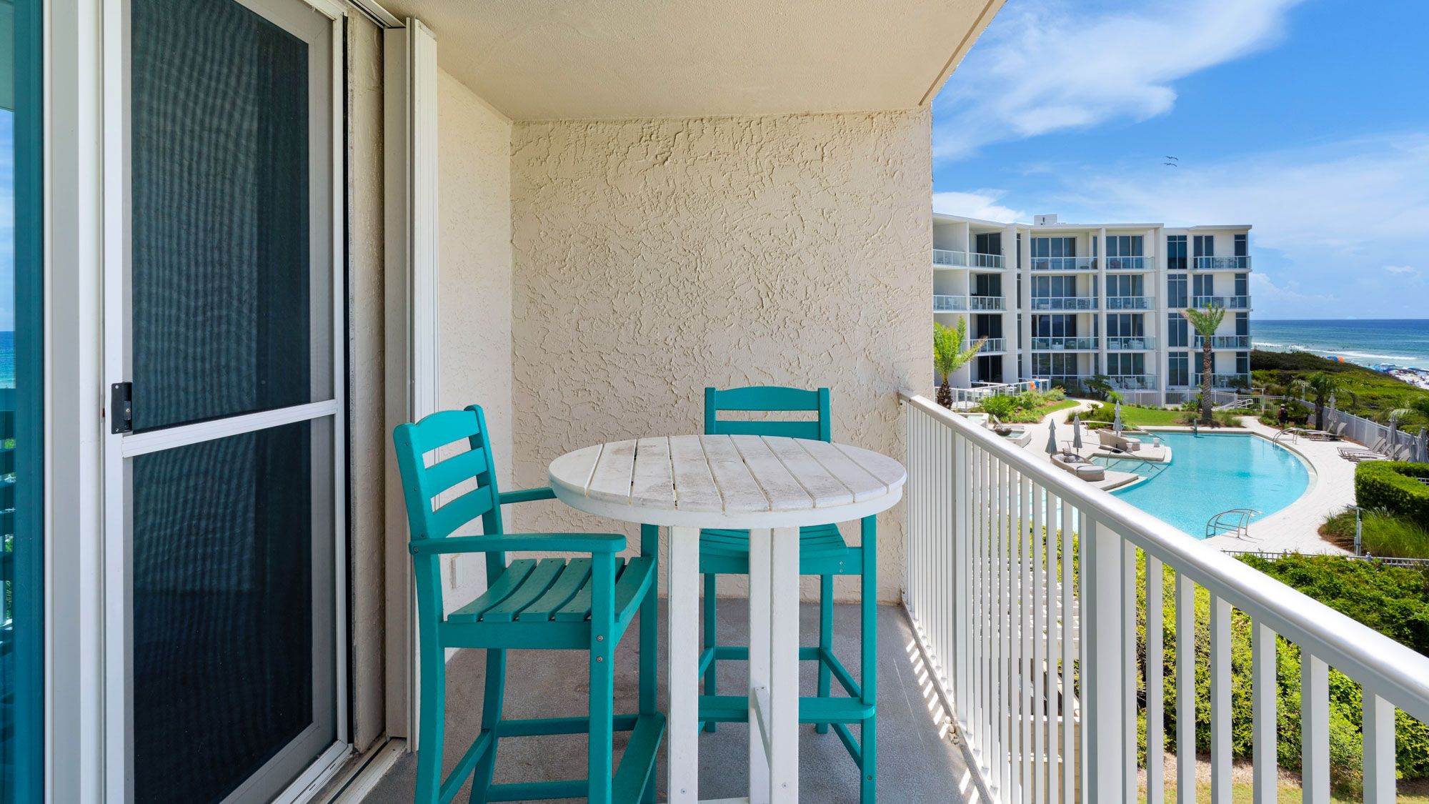 BeachCrest 301 Balcony