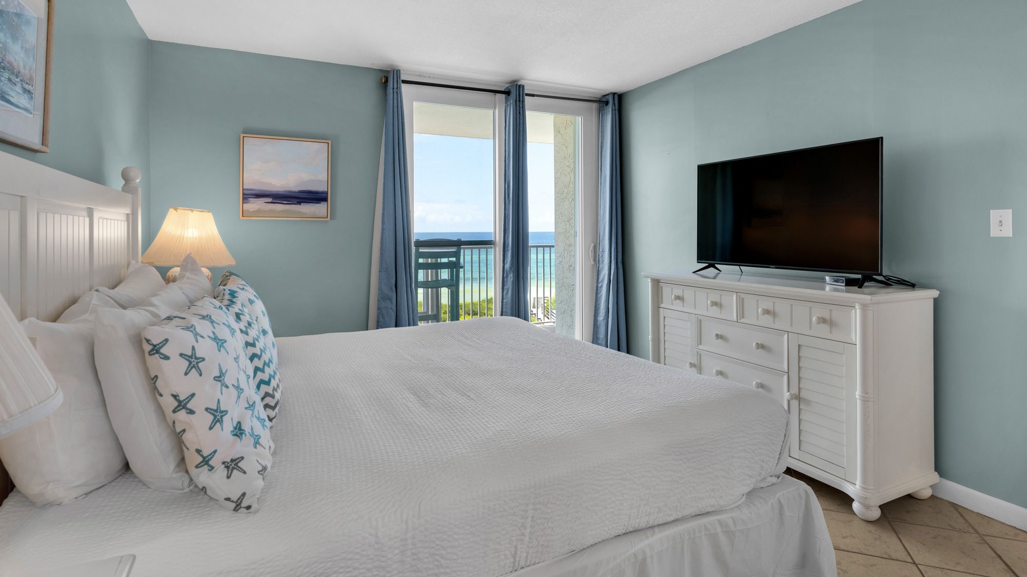 BeachCrest 301 Primary Bedroom