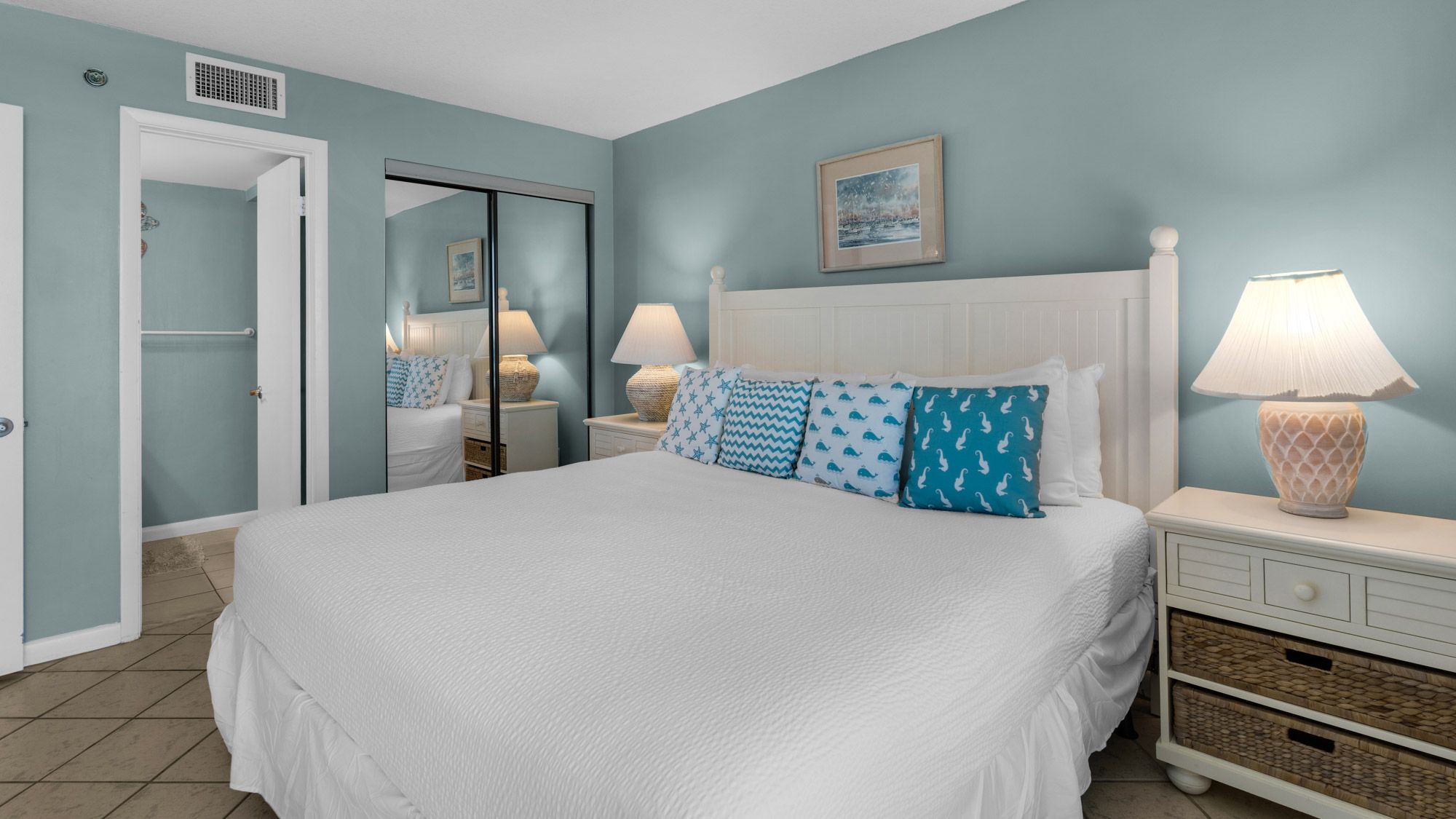 BeachCrest 301 Primary Bedroom