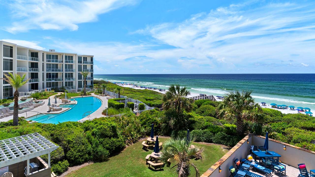 BeachCrest 301 Balcony views BeachCrest 301 Balcony views