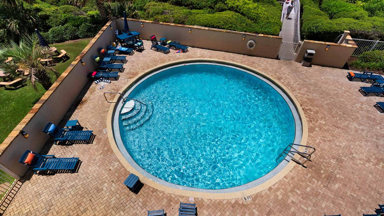 BeachCrest 301 Balcony views BeachCrest 301 Balcony views