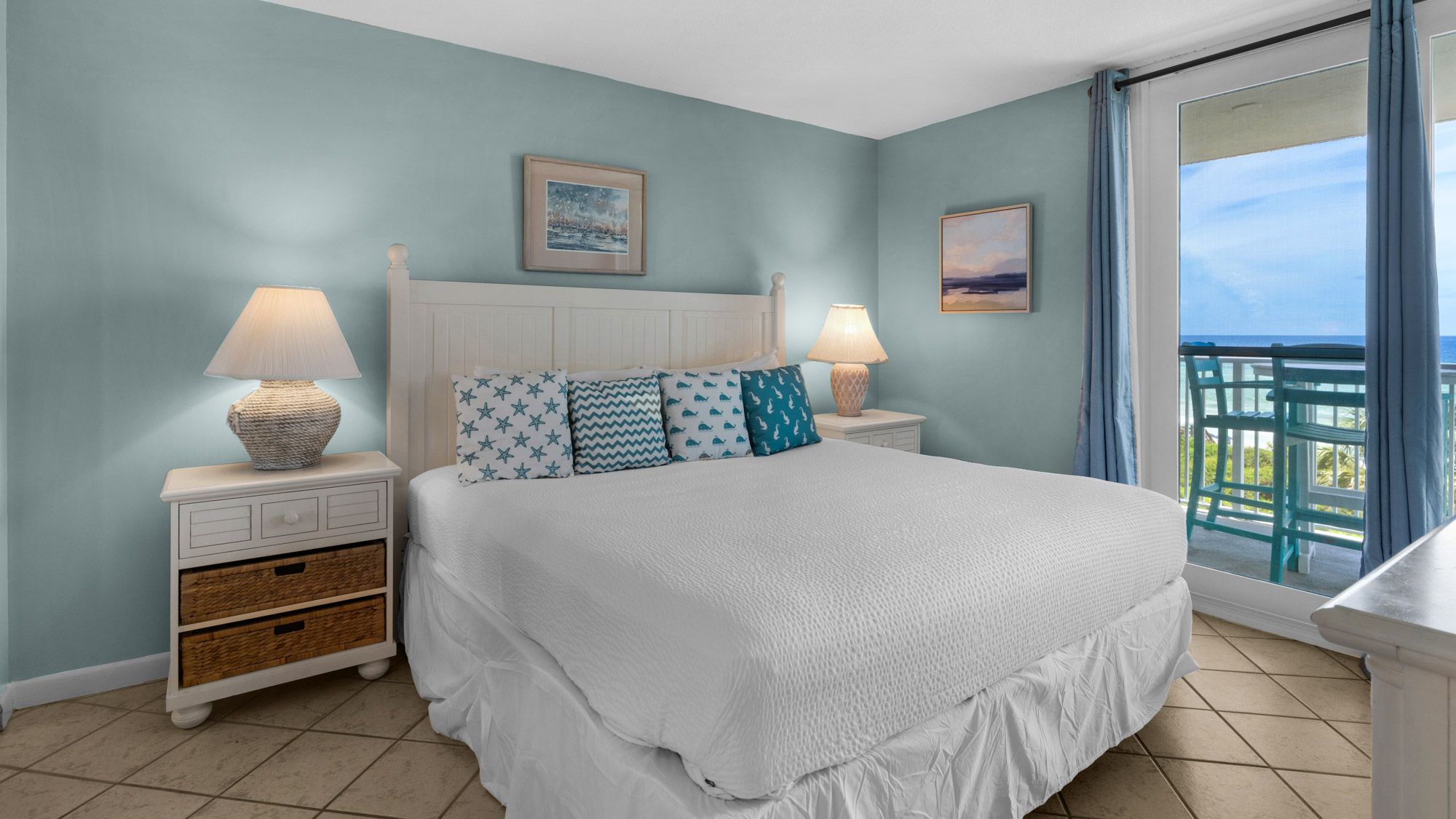 BeachCrest 301 Primary Bedroom