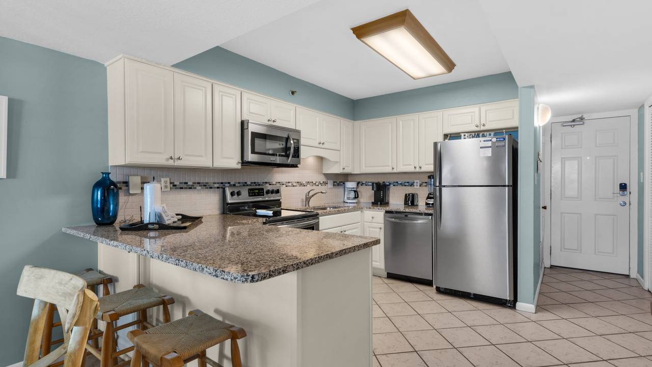 BeachCrest 301 Kitchen area BeachCrest 301 Kitchen area