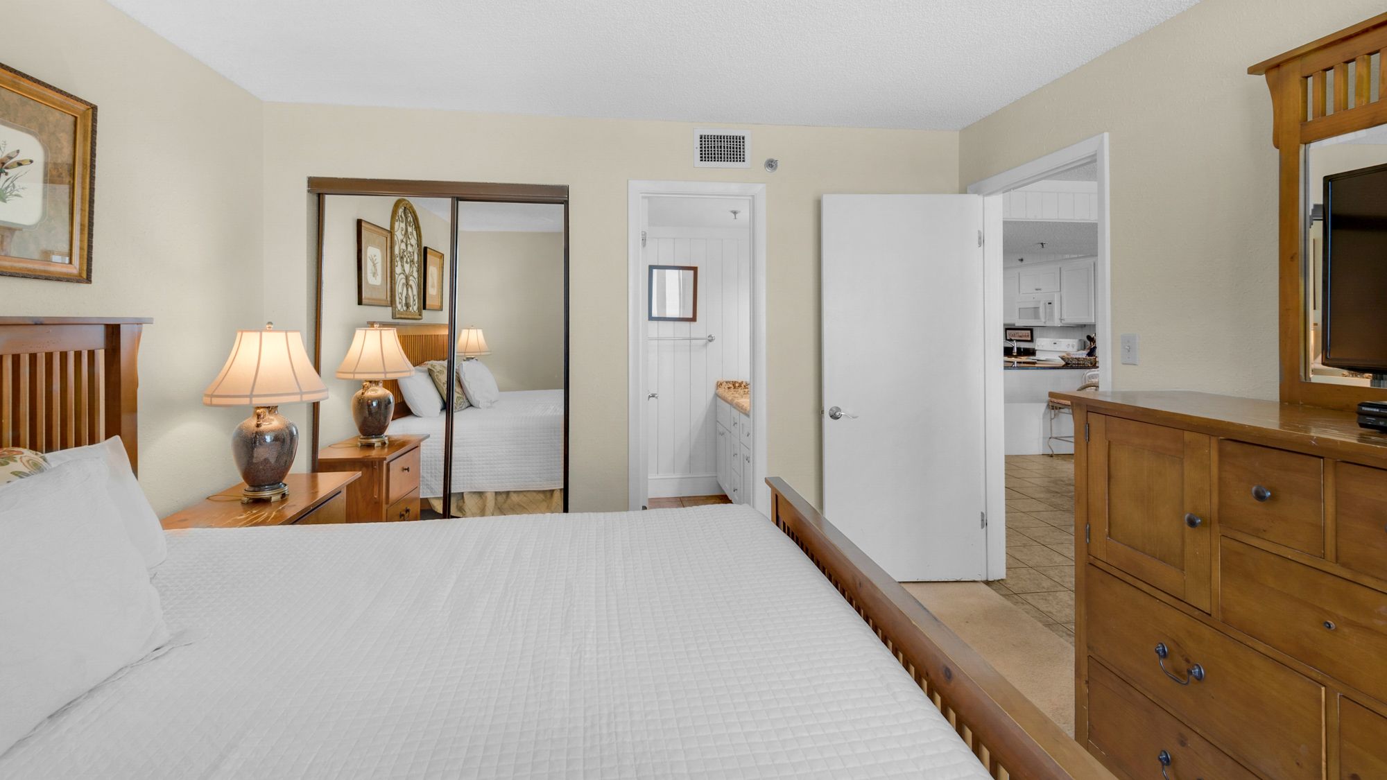 BeachCrest 304 Master Bedroom