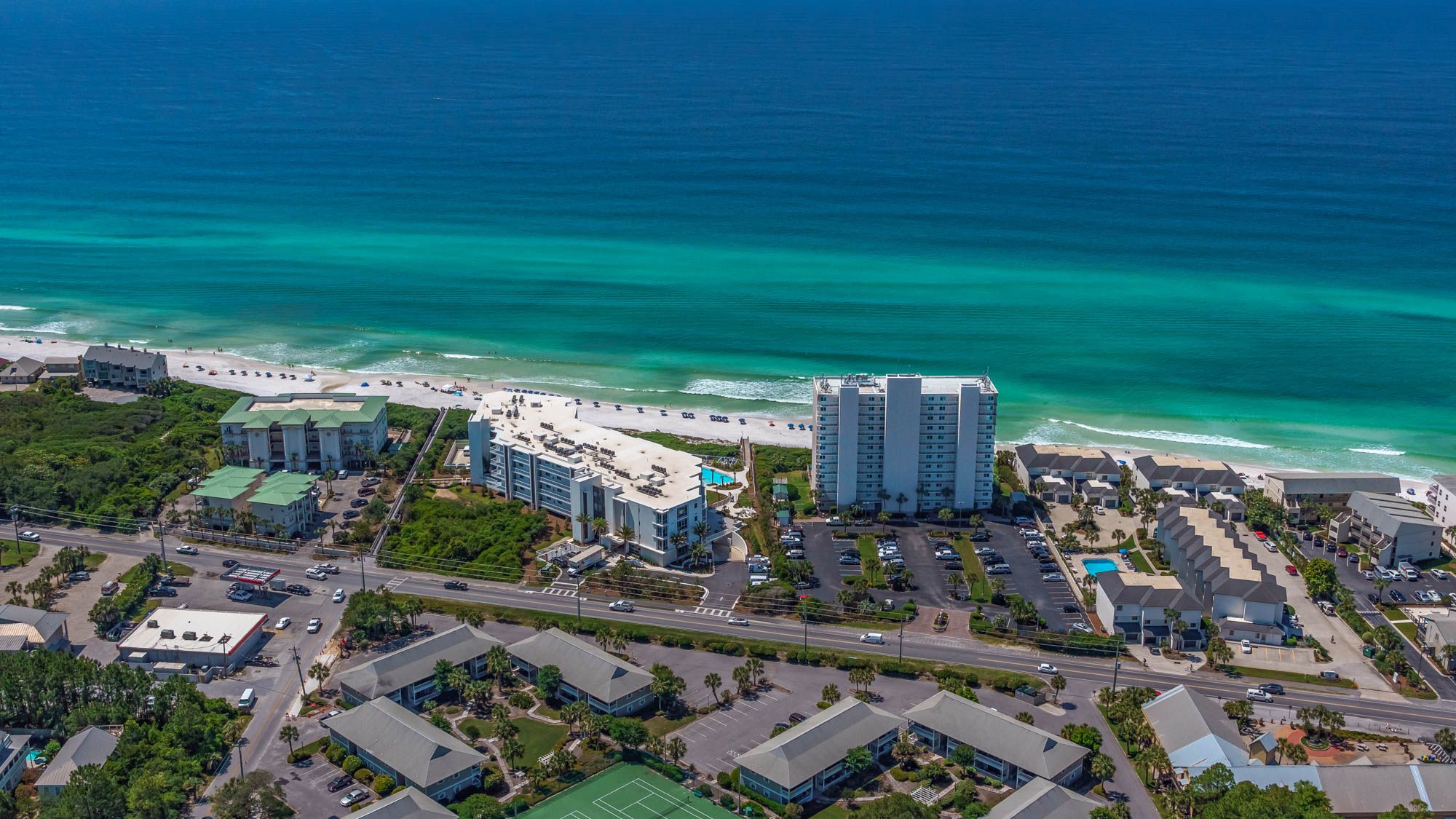 BeachCrest Drone Shot