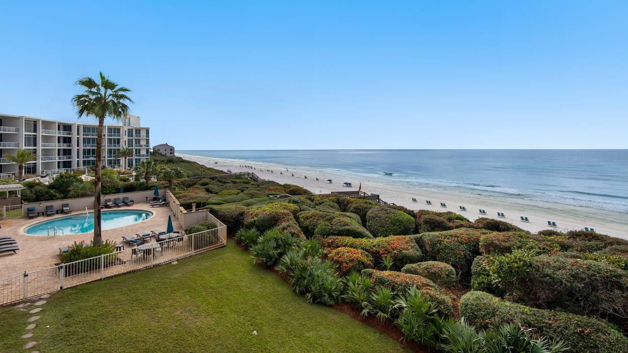 BeachCrest 306 Balcony and Views BeachCrest 306 Balcony and Views