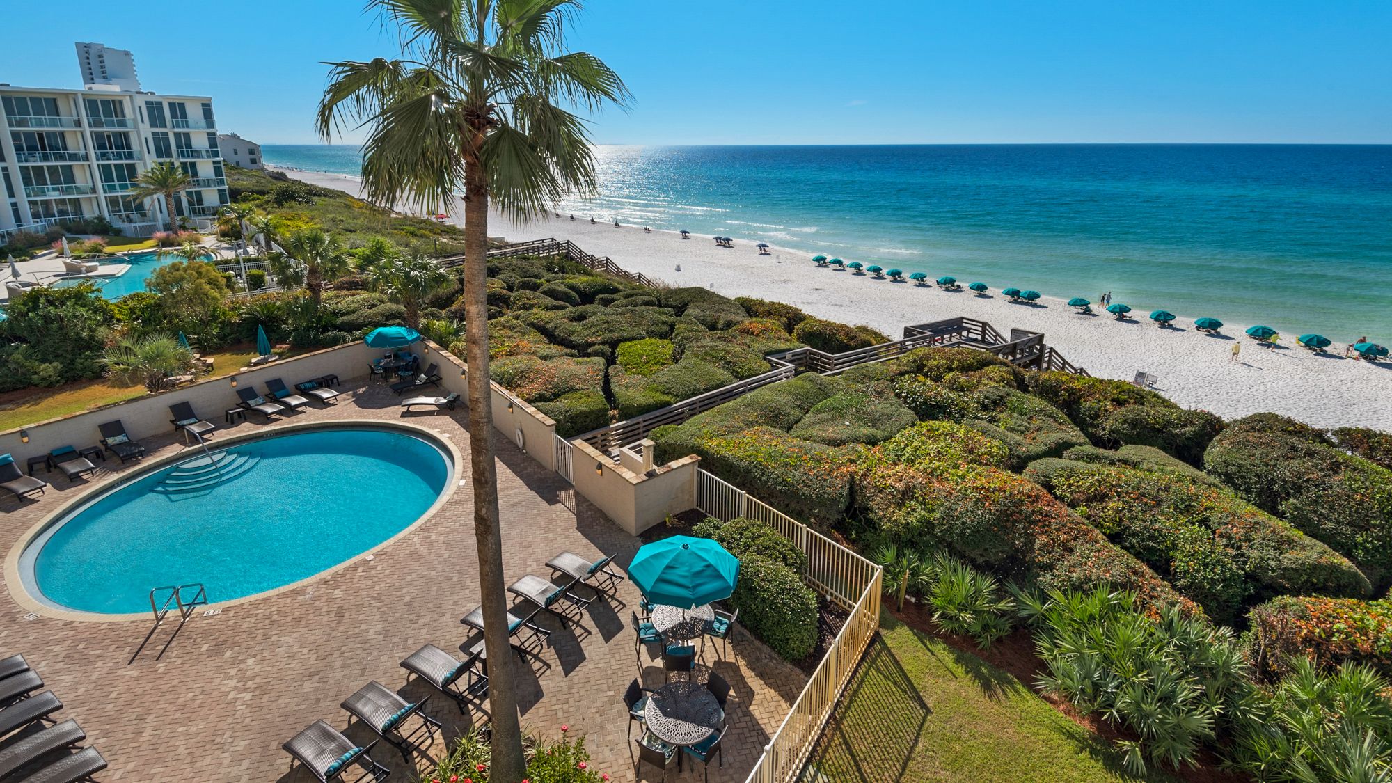 BeachCrest 404 Balcony and Views