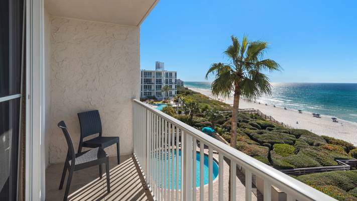 BeachCrest 404 Balcony and Views BeachCrest 404 Balcony and Views