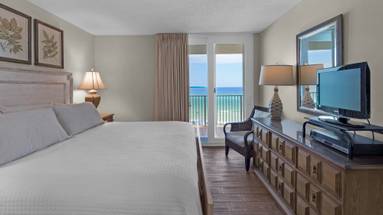 BeachCrest 405 Bedroom with Gulf View BeachCrest 405 Bedroom with Gulf View