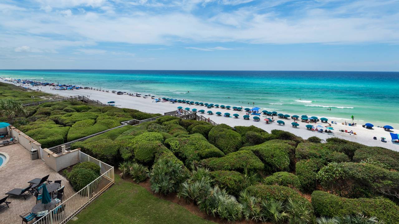 BeachCrest 405 View From Balcony BeachCrest 405 View From Balcony