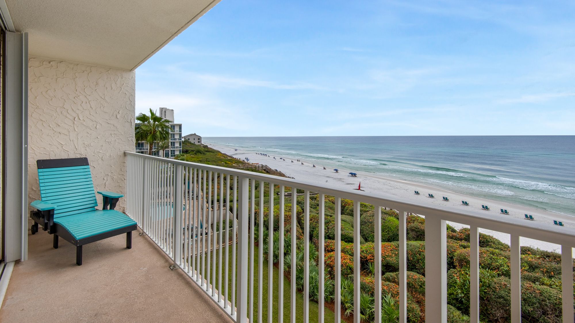 BeachCrest 406 Balcony and Views
