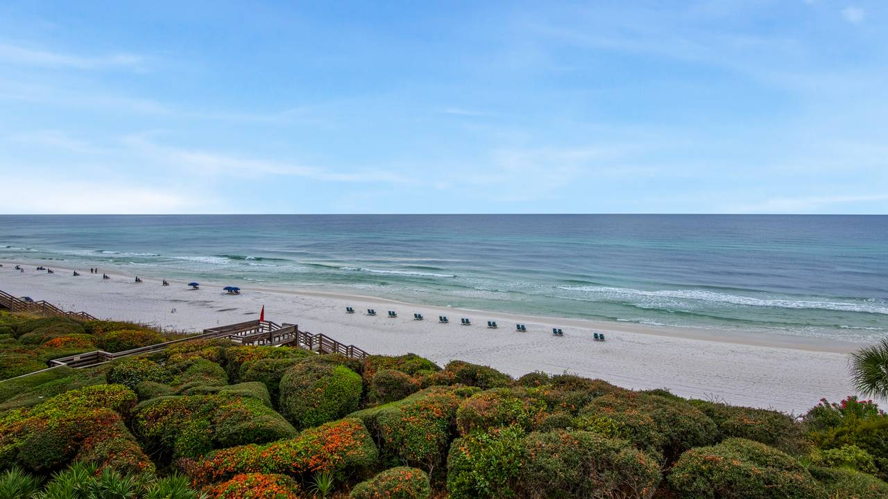 BeachCrest 406 Balcony and Views BeachCrest 406 Balcony and Views