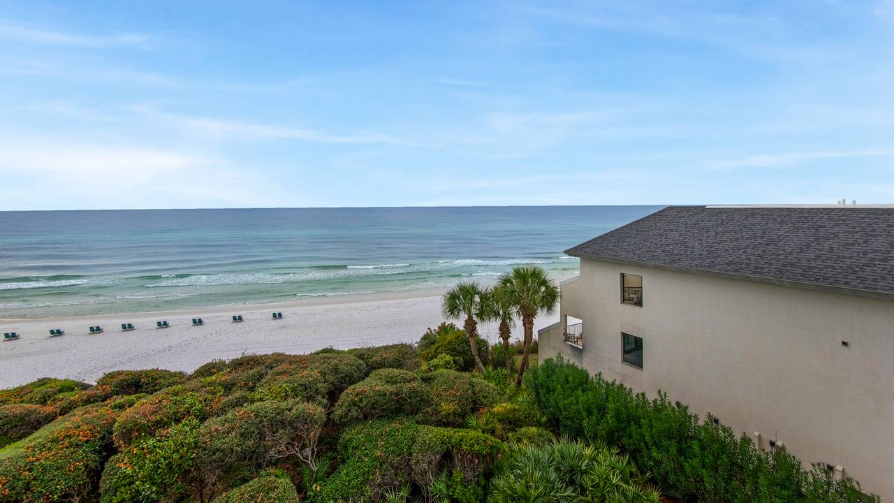 BeachCrest 406 Balcony and Views BeachCrest 406 Balcony and Views
