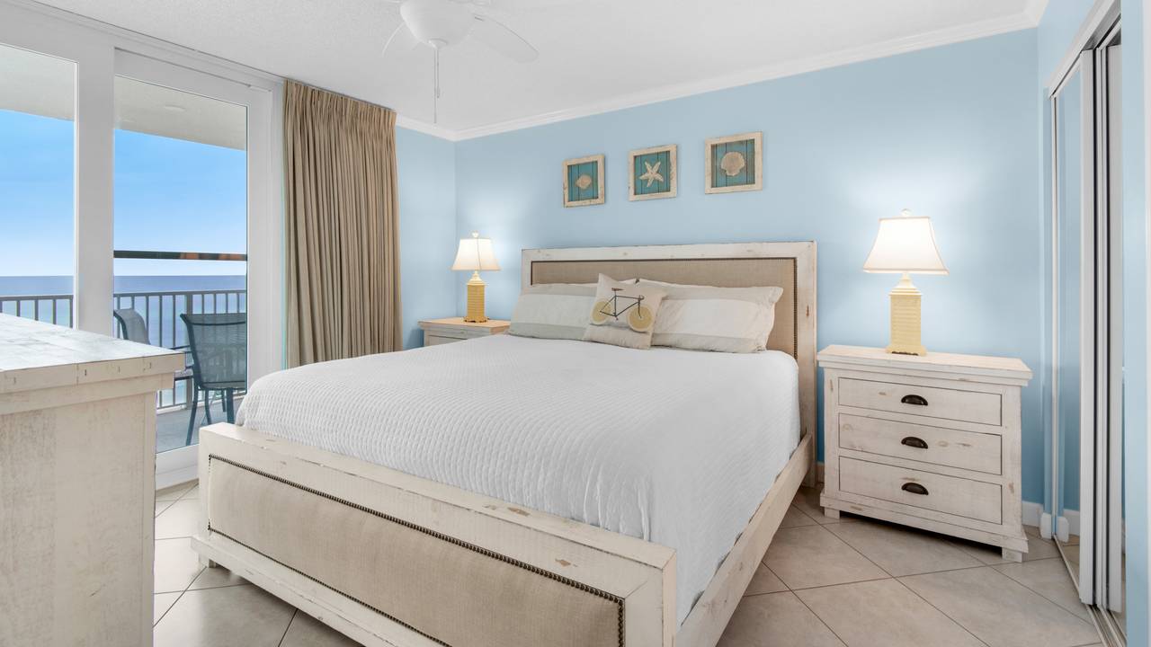 BeachCrest 406 King Master Bedroom BeachCrest 406 King Master Bedroom