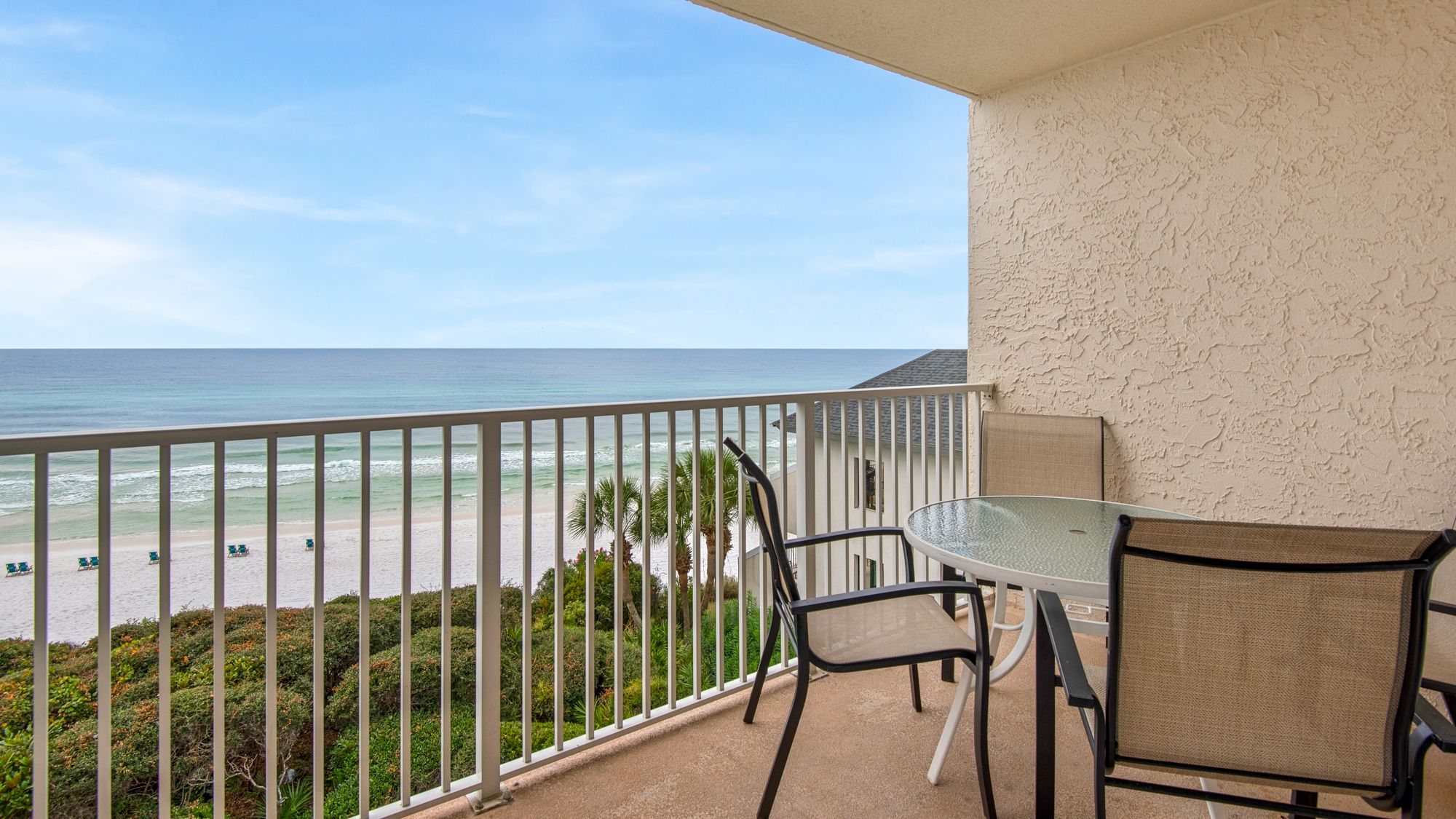 BeachCrest 406 Balcony and Views