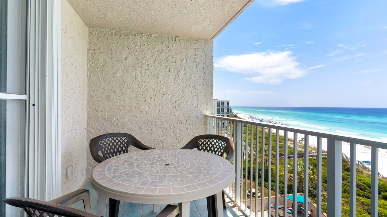 BeachCrest 503 Balcony Area BeachCrest 503 Balcony Area