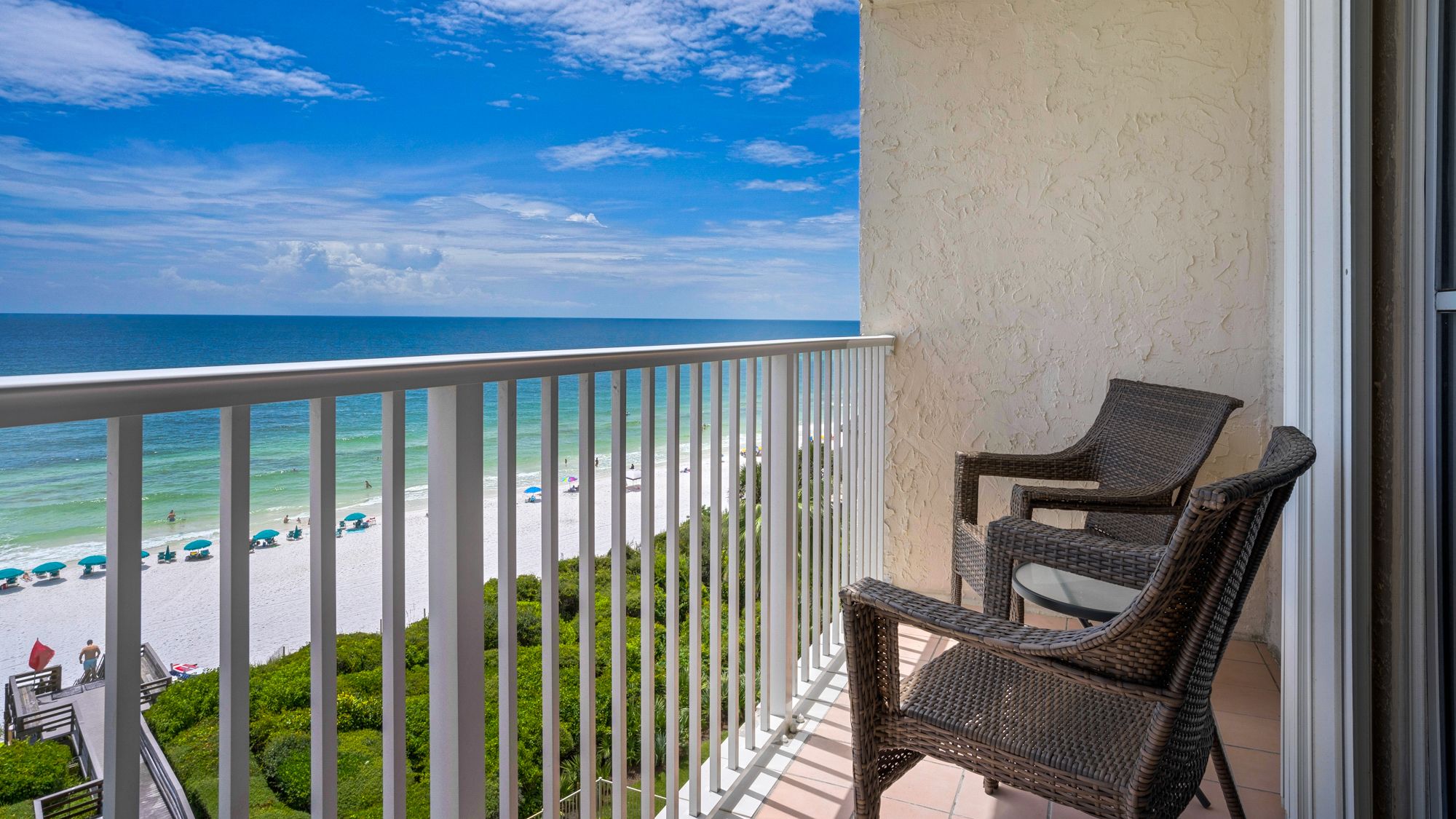 BeachCrest 601 Balcony and Gulf Views