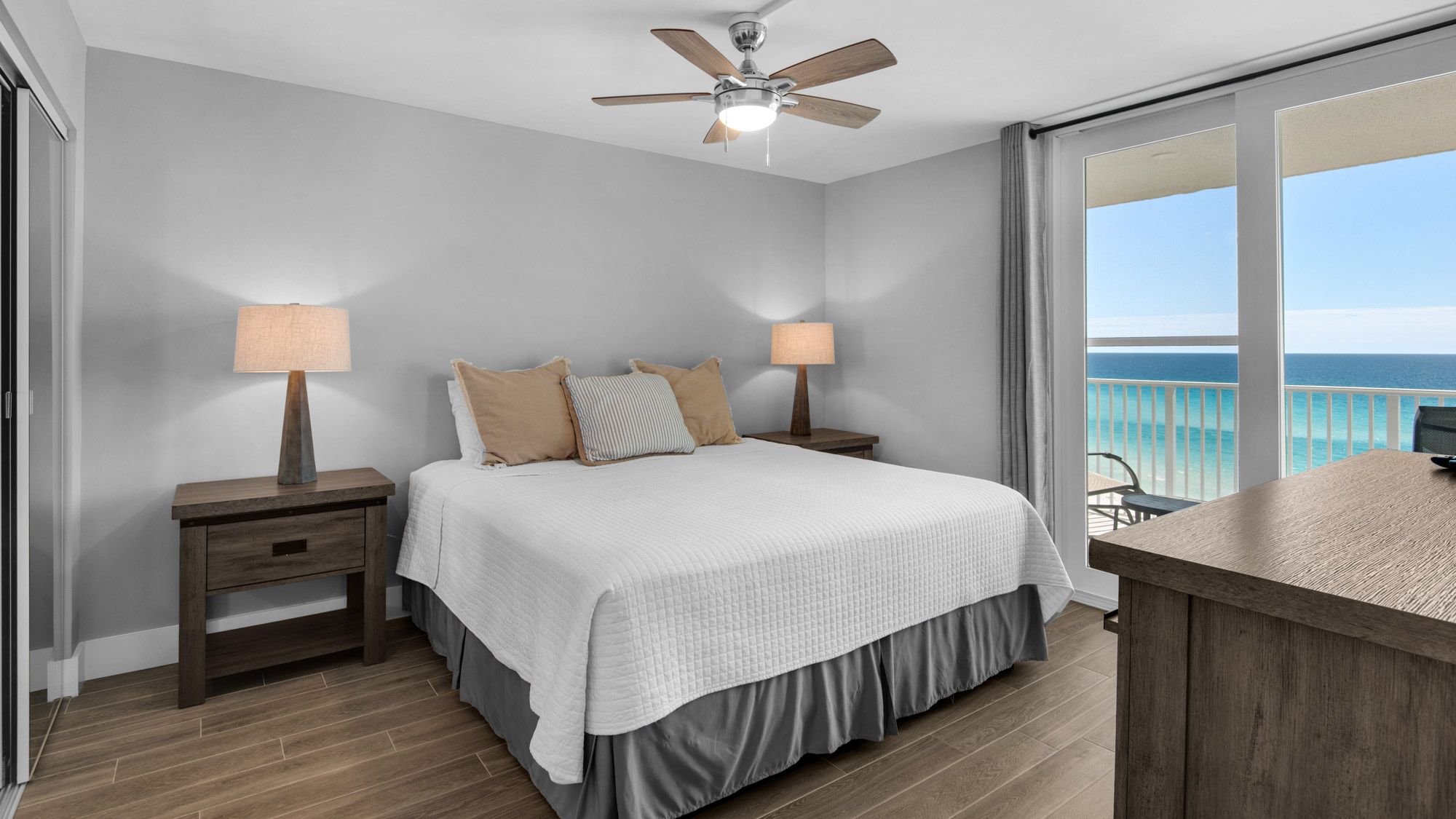 BeachCrest 603 Primary Bedroom