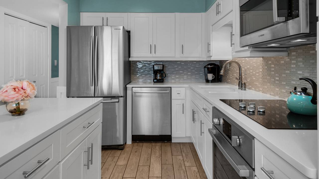 BeachCrest 604 Kitchen Area BeachCrest 604 Kitchen Area