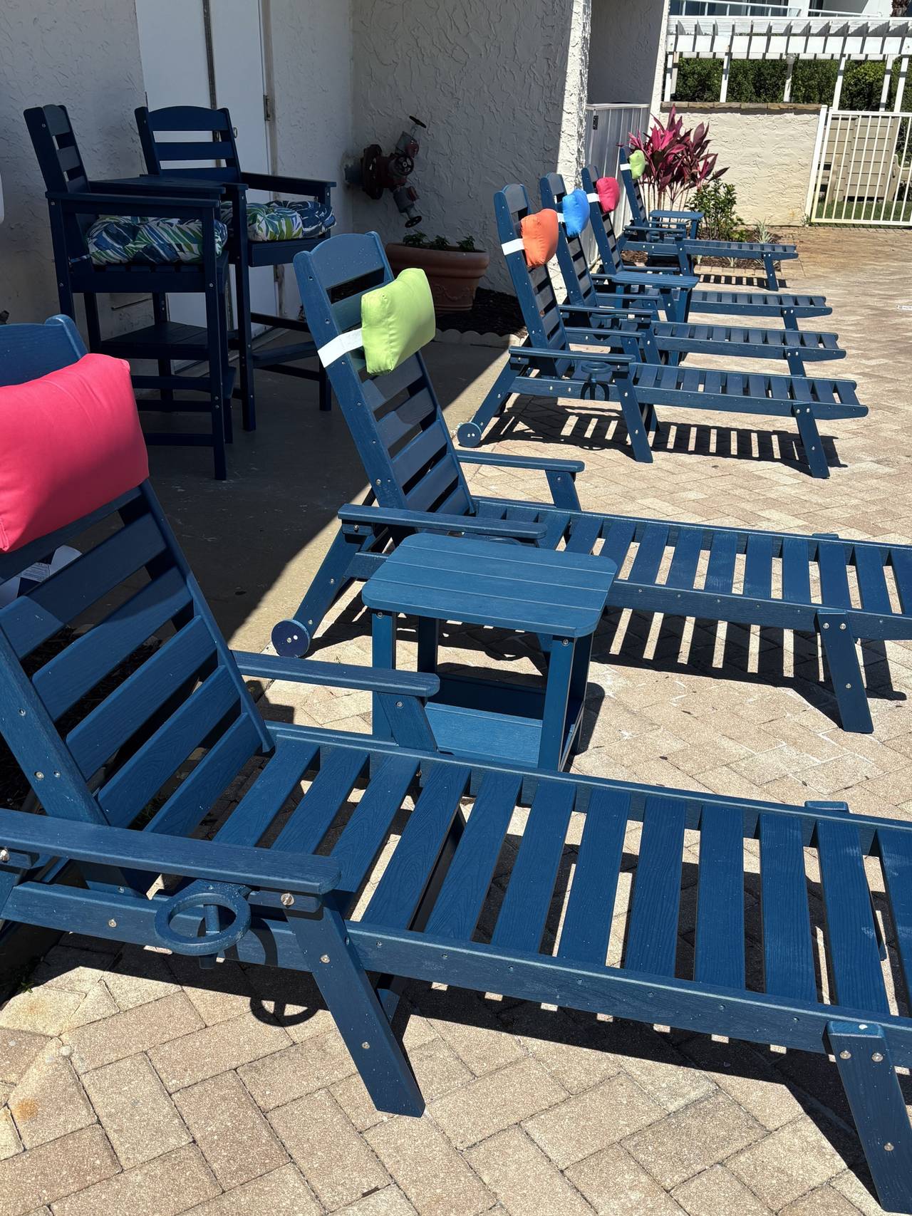 New pool furniture New pool furniture