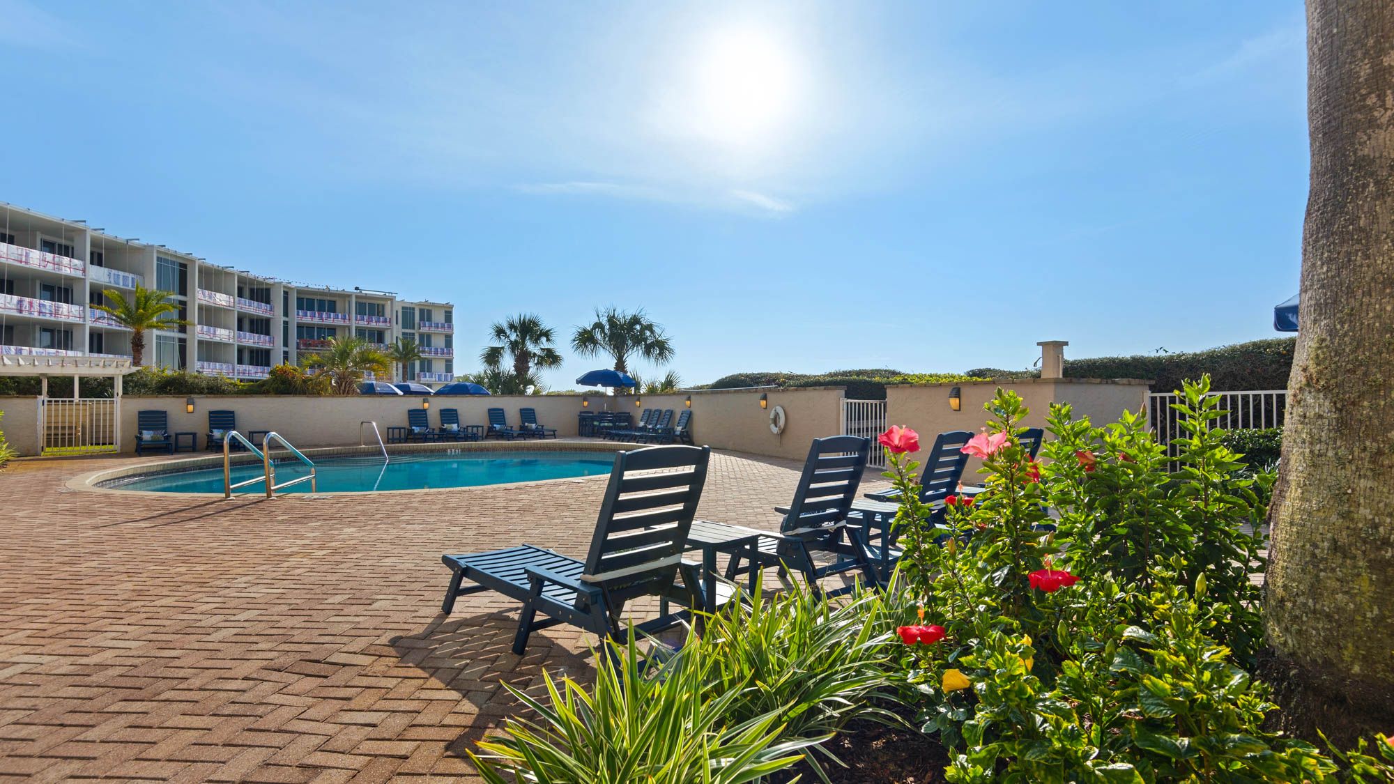 BeachCrest Pool w/ new furniture
