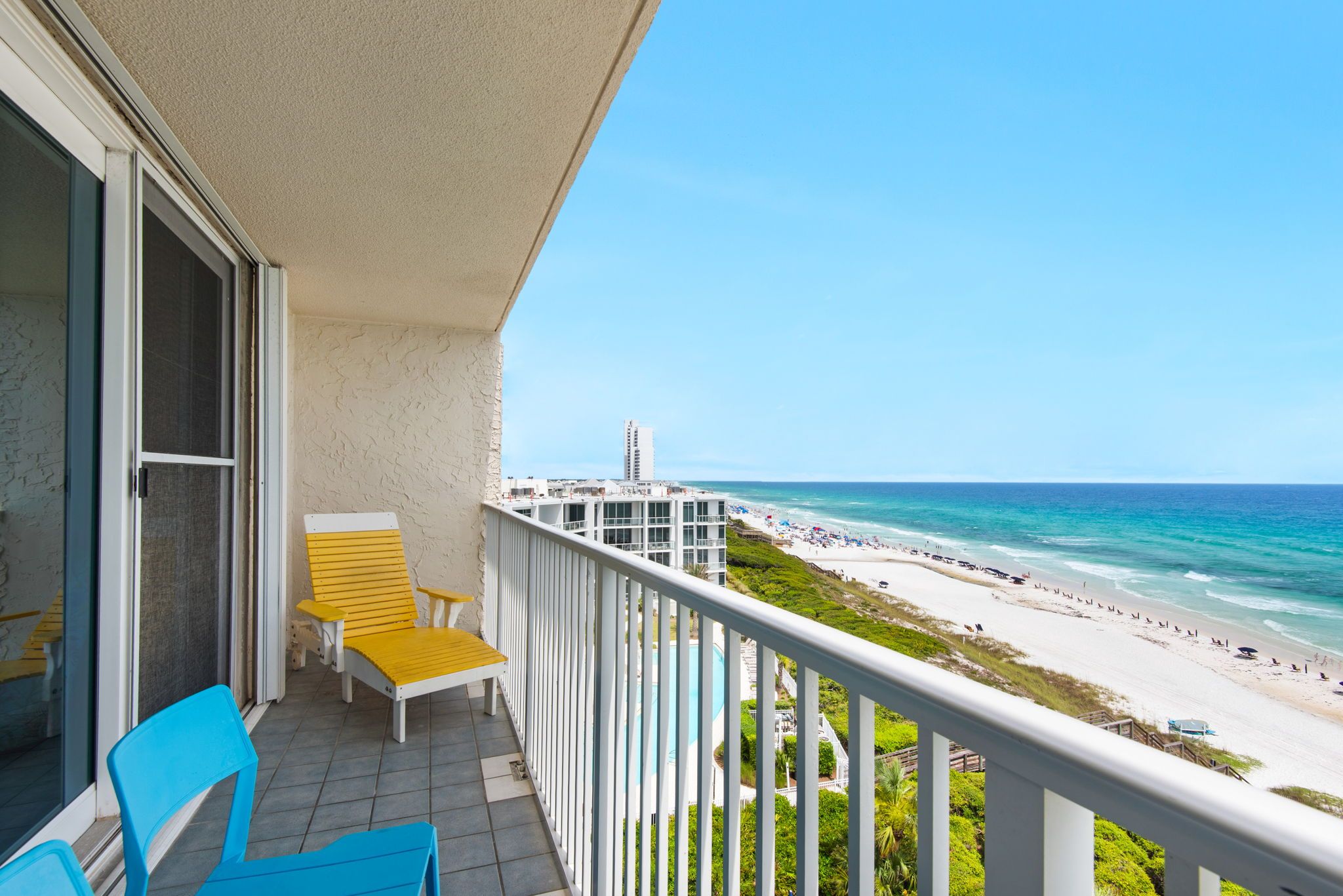 Beachcrest 702 Balcony