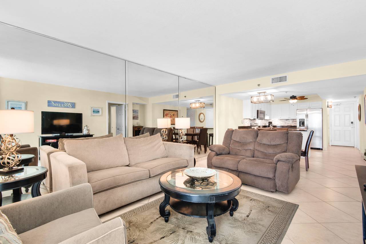 BeachCrest 803 Living Area BeachCrest 803 Living Area