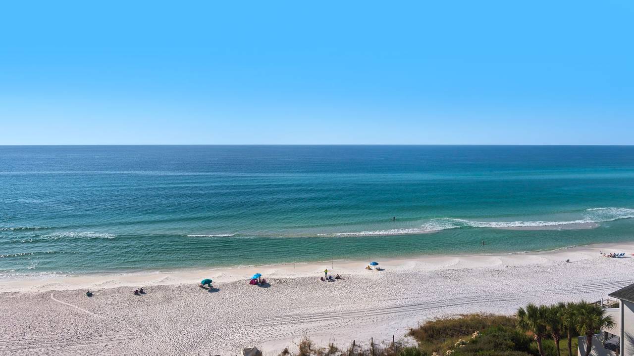 BeachCrest 803 Gulf views from the balcony BeachCrest 803 Gulf views from the balcony