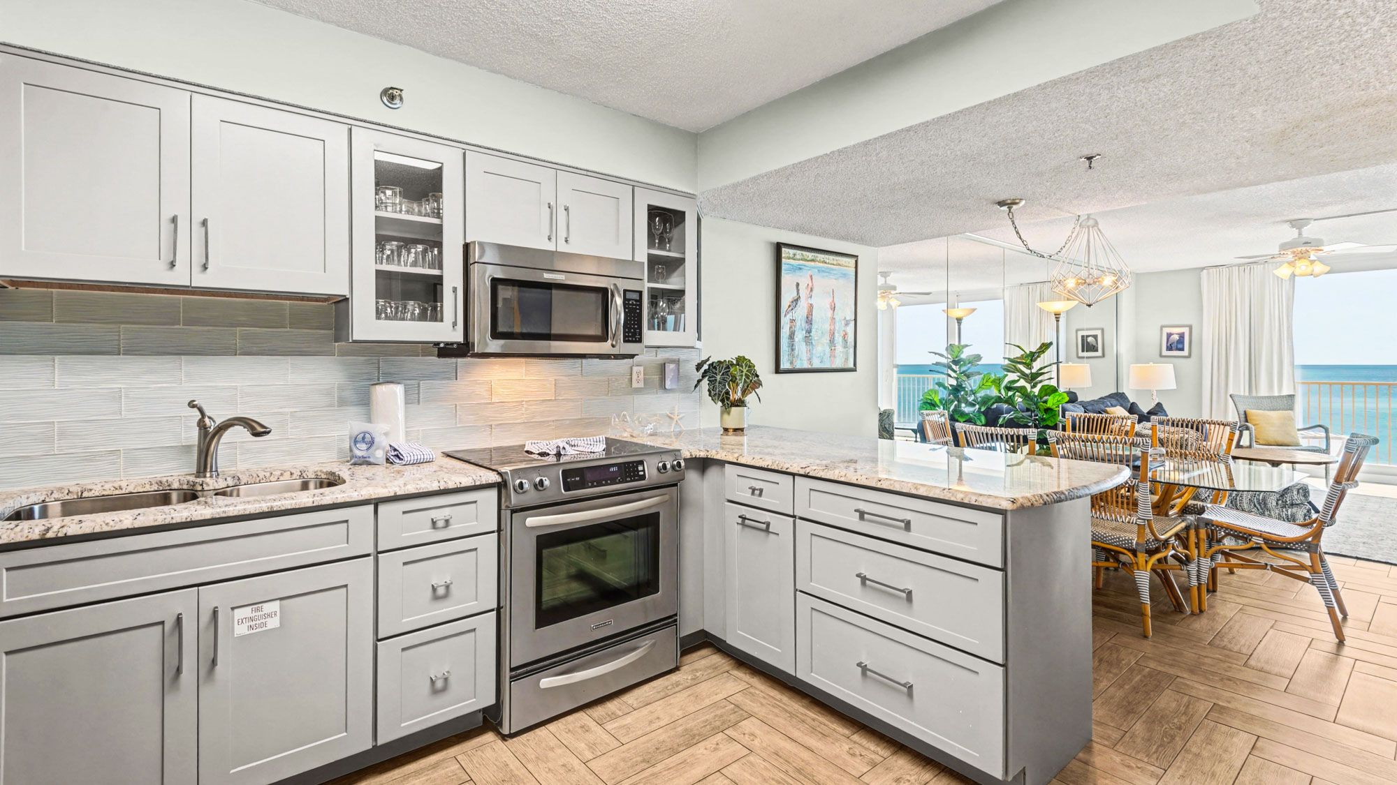 BeachCrest 804 - Newly updated kitchen area