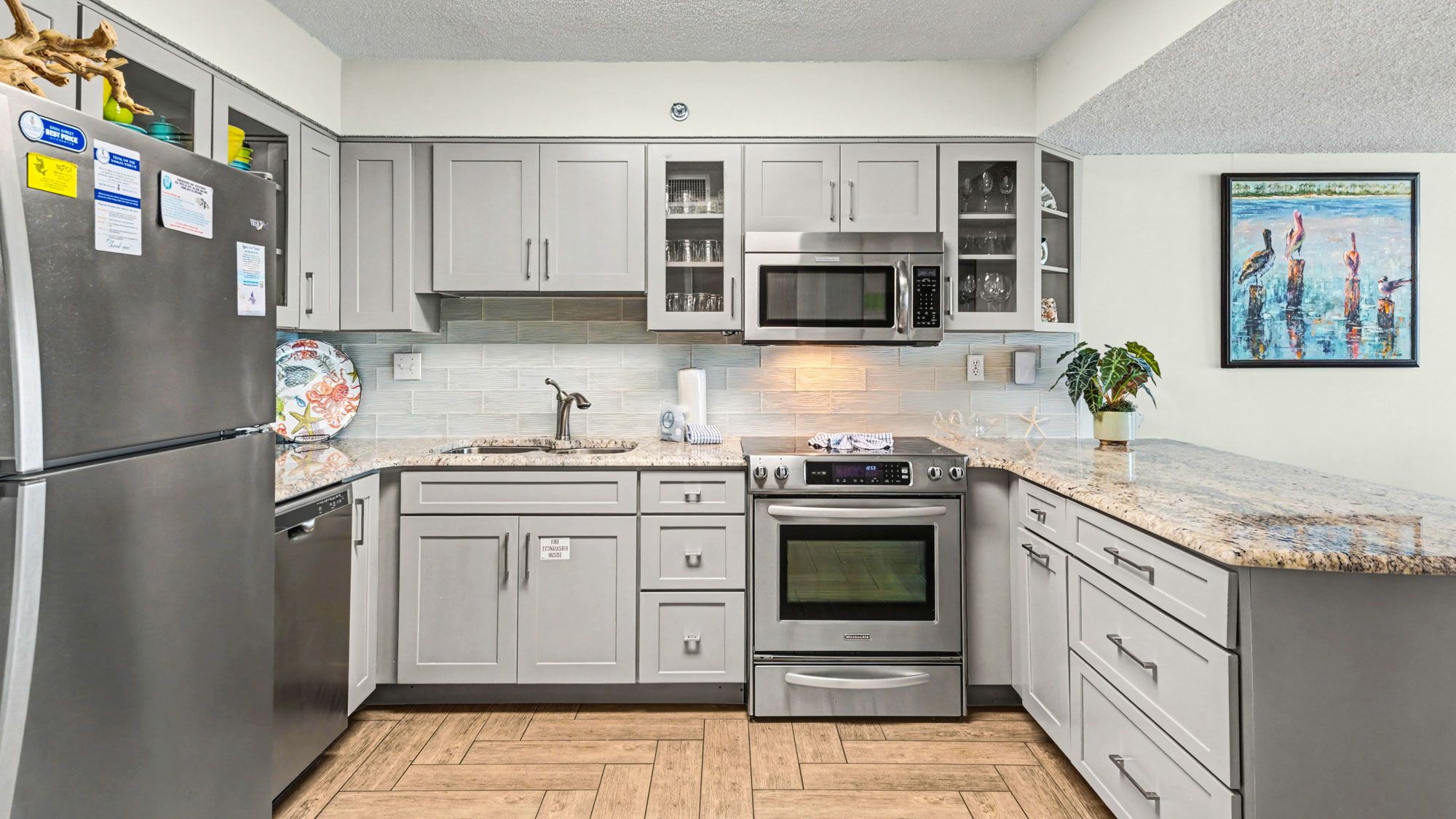 BeachCrest 804 - Newly updated kitchen area