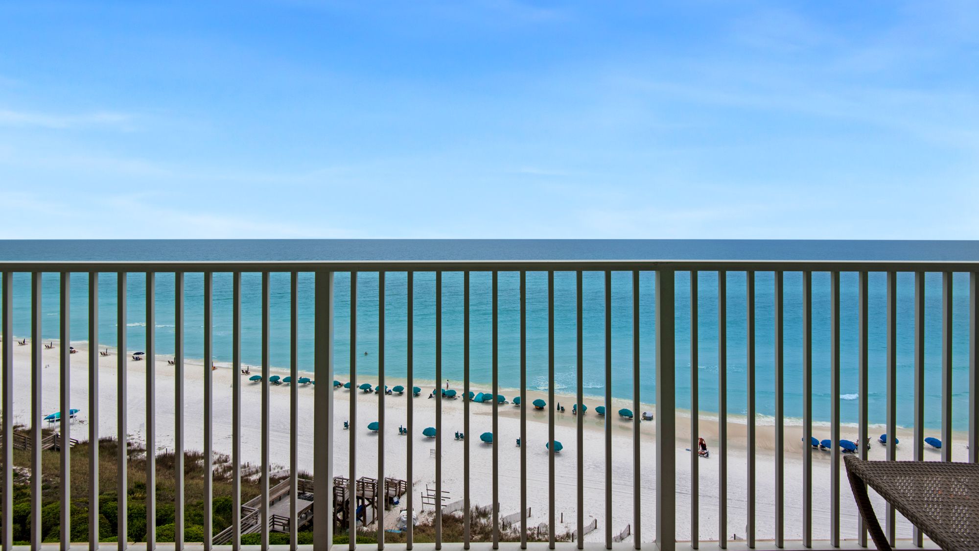 BeachCrest 805 Balcony and Views