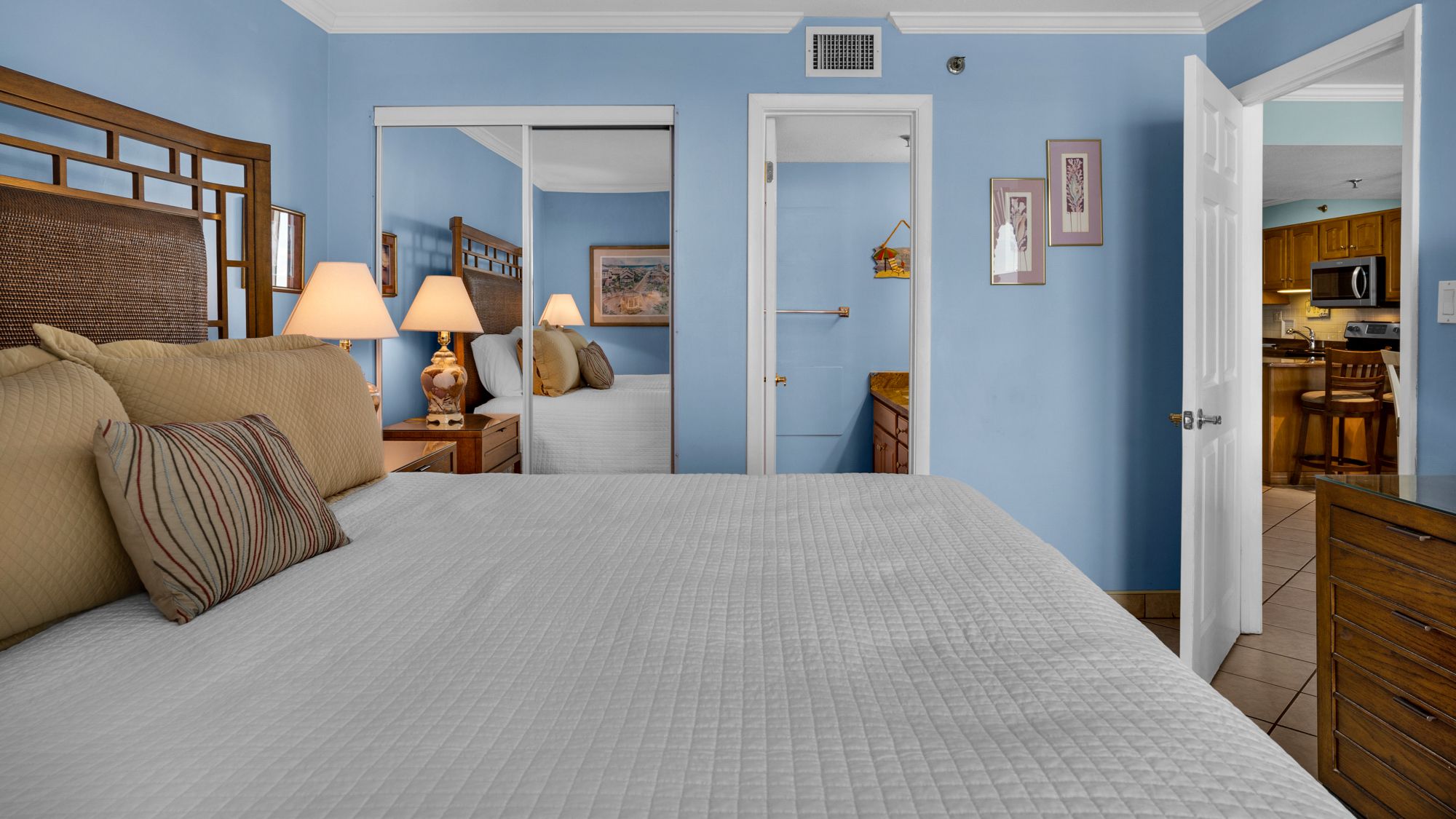 BeachCrest 902 Bedroom with Attached Bath