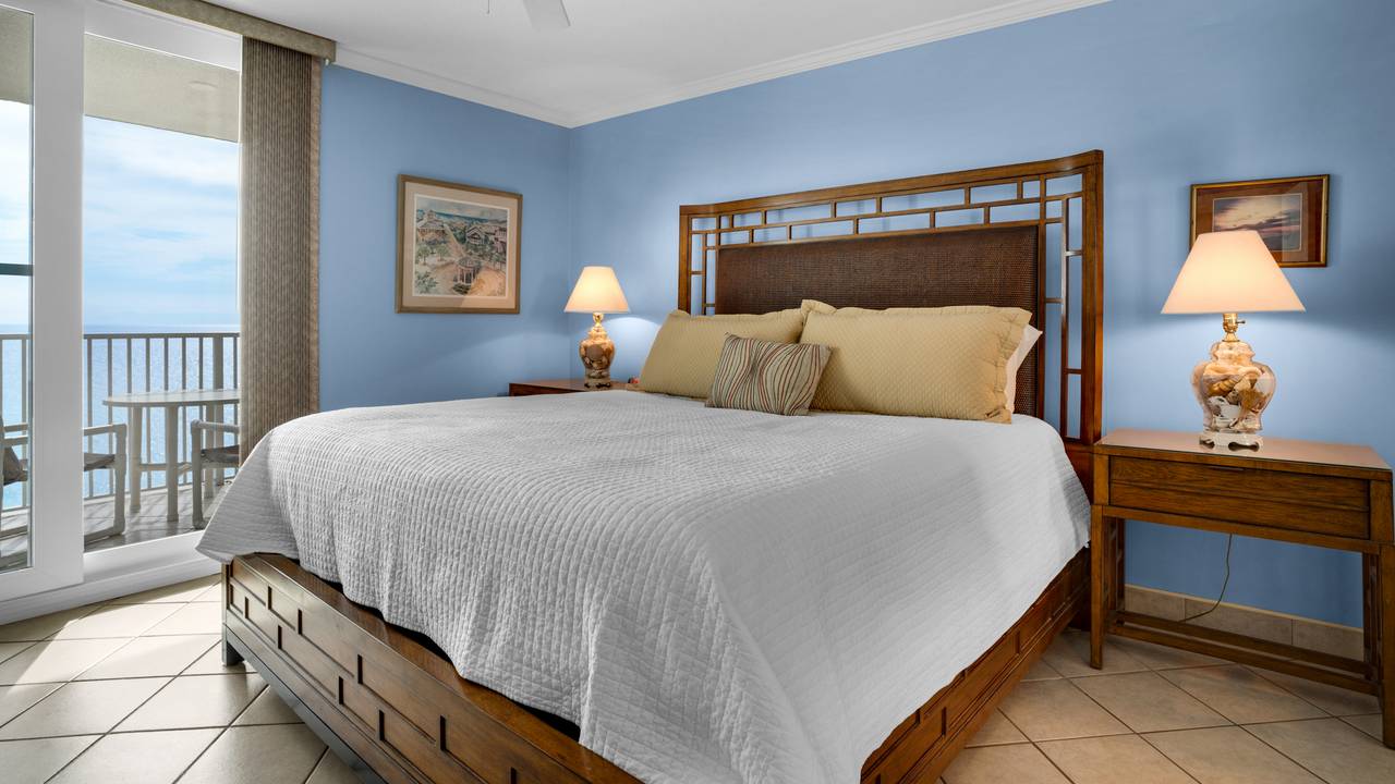 BeachCrest 902 Bedroom with Balcony BeachCrest 902 Bedroom with Balcony