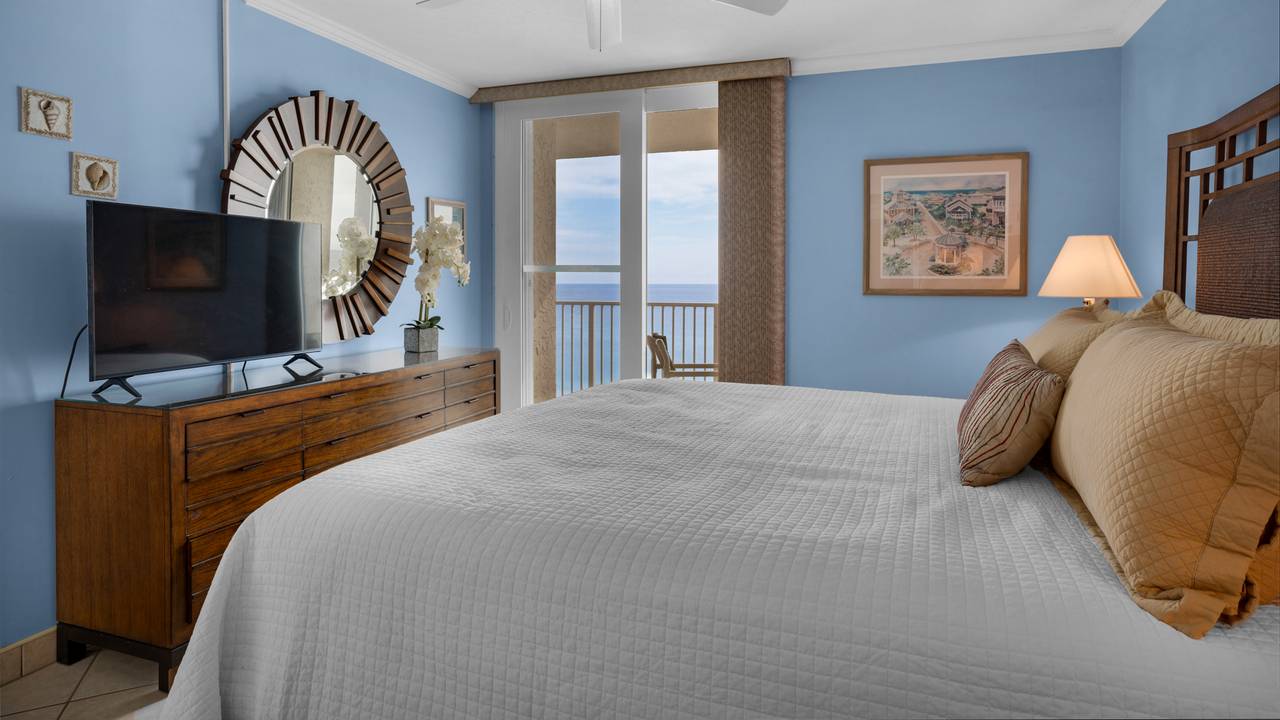 BeachCrest 902 Bedroom with Balcony BeachCrest 902 Bedroom with Balcony