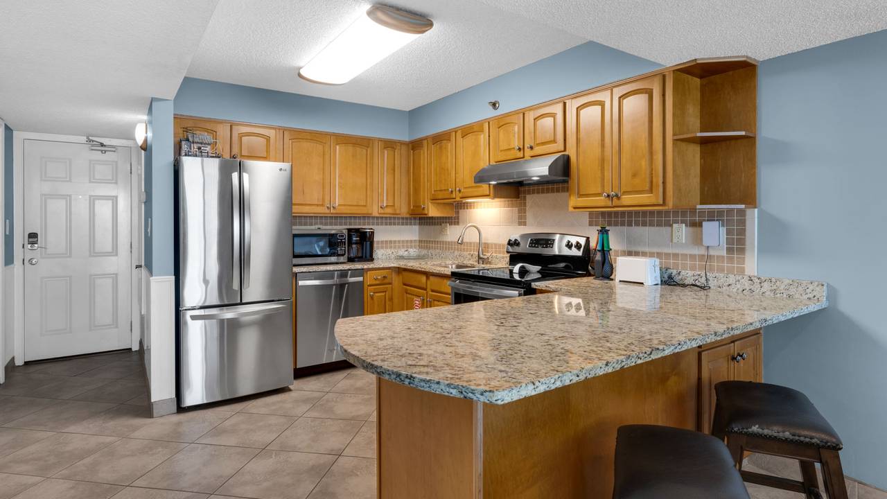 BeachCrest 904 Kitchen Area BeachCrest 904 Kitchen Area