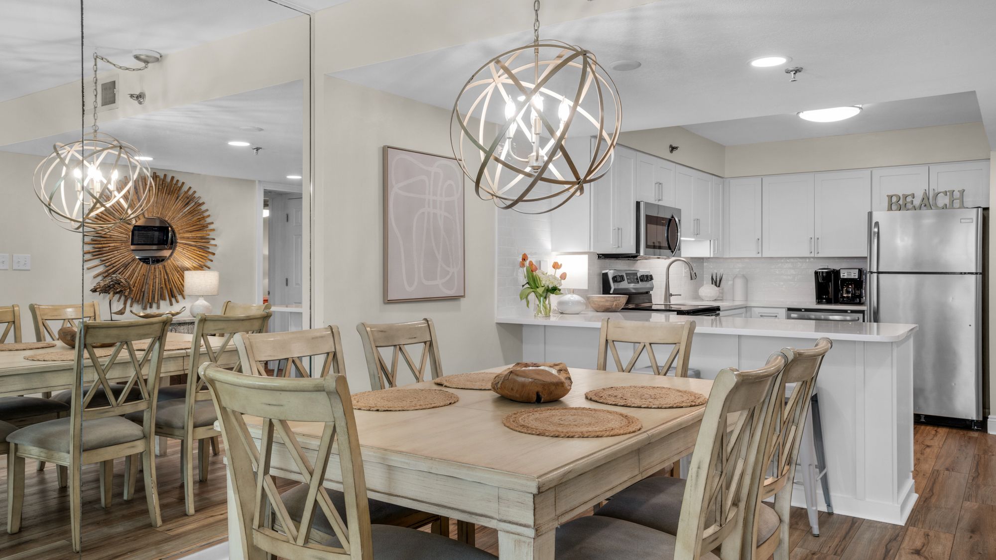 BeachCrest 1005 Dining Table and Kitchen