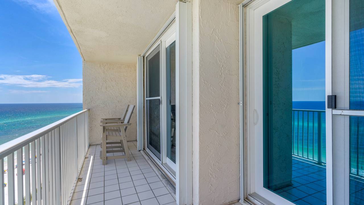 BeachCrest 1005 Balcony Area BeachCrest 1005 Balcony Area