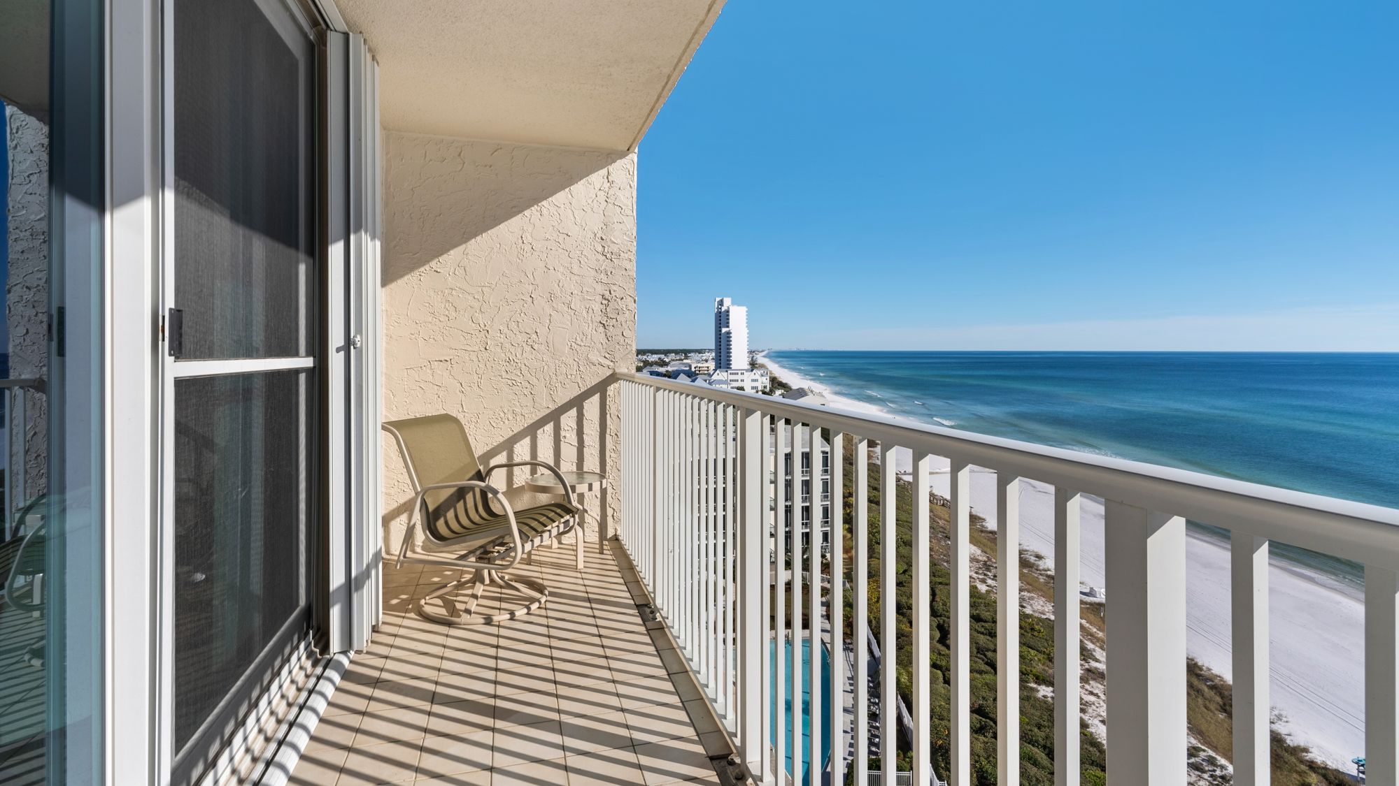 BeachCrest 1102 Balcony with Gulf View