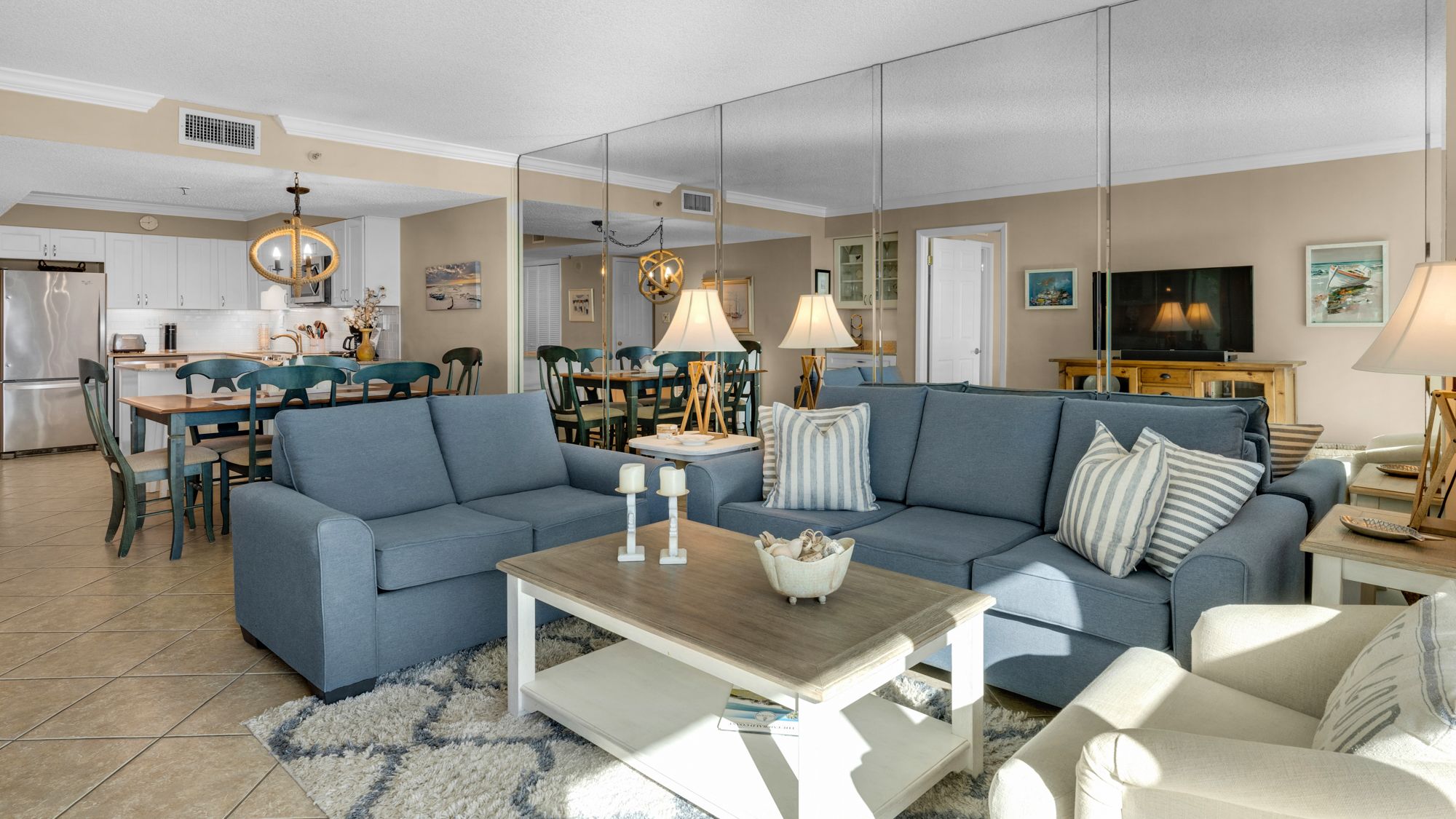 BeachCrest 1102 Living Area