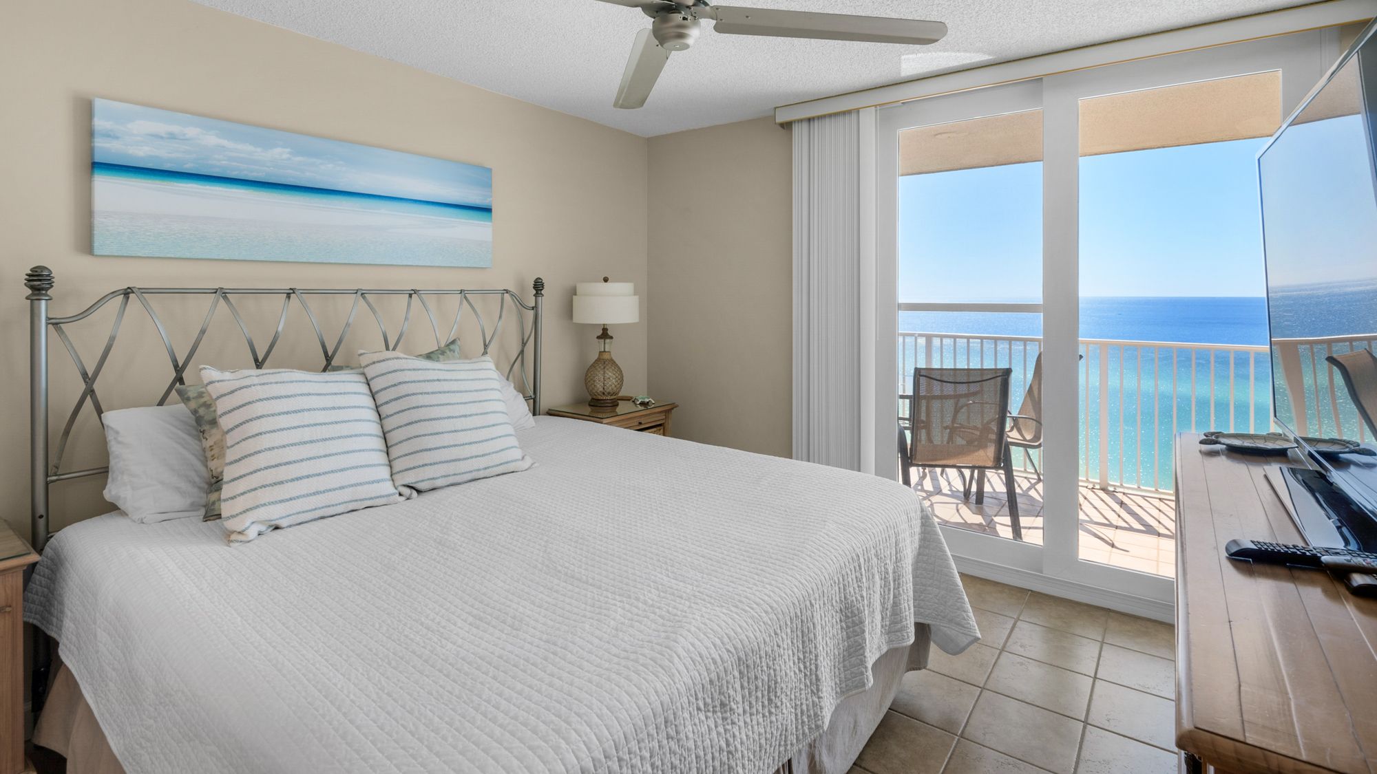 BeachCrest 1201 King Master Bedroom